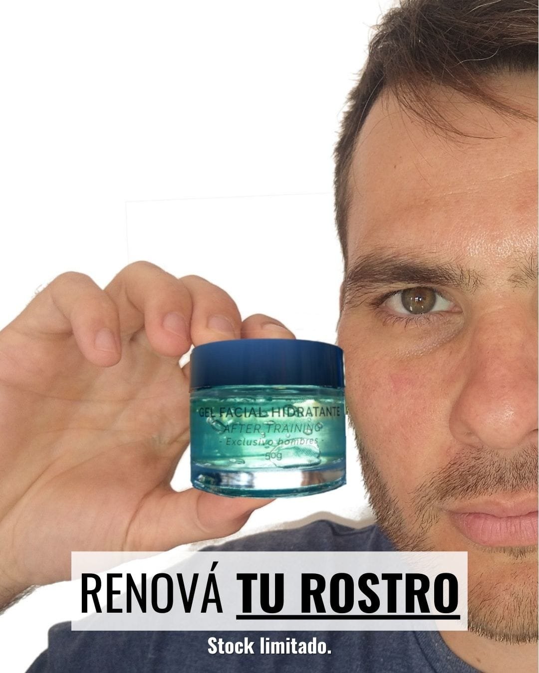 Gel Facial Hidratante AFTER TRAINING - Image 5