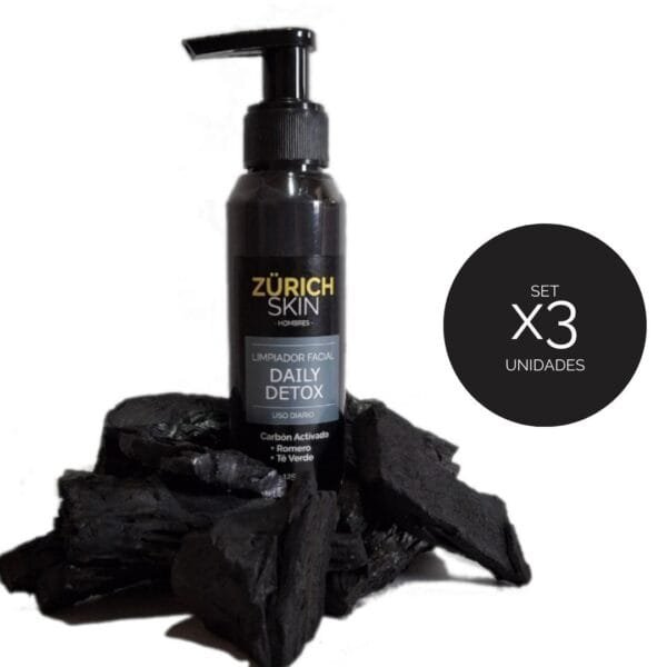Limpiador Facial DAILY DETOX x3 + envío gratis